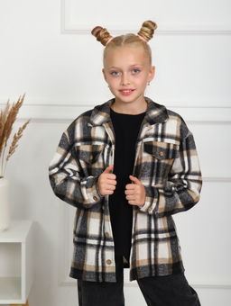 РБ012 Рубашка "Бавария" 2 (чёрный; коричневый)