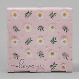 Коробка подарочная складная, упаковка, «Love», 15 х 15 х 7 см