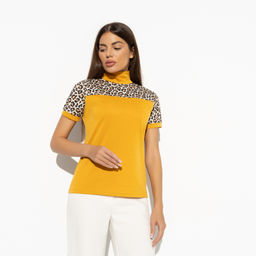 Водолазка комбинированная С тобой вдвоём (chik) - Charutti фото 6