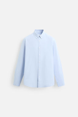 TEXTURED OXFORD SHIRT - Zara фото 15