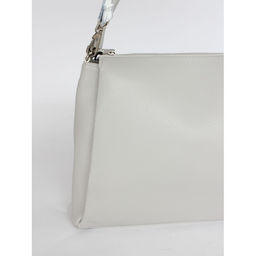 Сумка женская искусственная кожа ADEL-289/1в/ММ, 3отд.2внут.карм. плеч/рем-стропа, серый/беж св флотер 259821 - Adelia фото 4