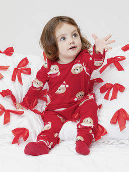 К 1661/вишня 1761 Н148 пижама д/дет яс - Crockid фото 2