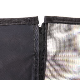 Автогамак для перевозки животных "Место Бро", цвет черный, влагозащ. ткань, ремень для крепл. к ошейнику, 133*140см