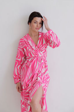 Martichelli Платье бело-розовое фото 5