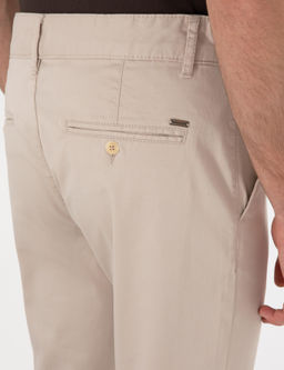 Bej Regular Fit Kanvas Pantolon - Pierre cardin фото 6