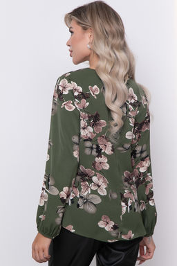 Блуза Виктория Флер (грин) - Diolche фото 6