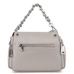 M5659-2P agate grey женская кожаная сумка "Casual" Barcelo Biagi