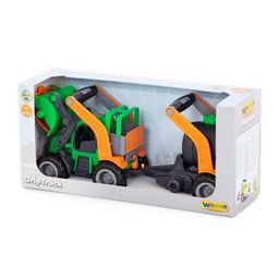 ГрипТрак, трактор-погрузчик с цистерной (в коробке) - Полесье фото 7