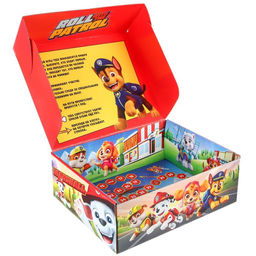 Подарочная коробка складная с игрой внутри, 28×21×9 см, Щенячий патруль