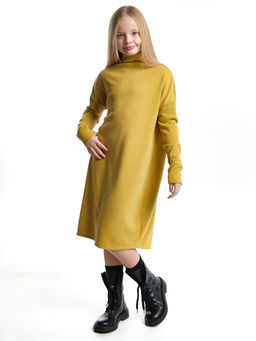 Платье для девочки UD 7849 горчичный - Mini maxi фото 10