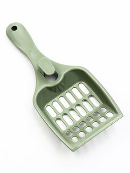 Цена за 4 шт. Совок для кошачьего туалета «Мур Мяу», 22.5×9.5×4 см, пластик, цвет фисташковый