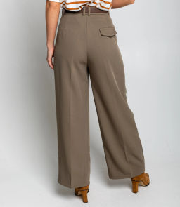 Брюки #КТ25933 (1), хаки - Dommod фото 4