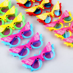 Цена за 12 шт. Карнавальные очки Улёт, цвета МИКС