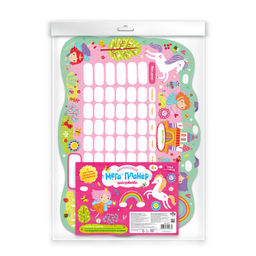 Планер "Мега планер" арт. 53071 ДЛЯ ДЕВОЧКИ /594х420 мм, 1 л., блок - полипропилен, полноцветная печ