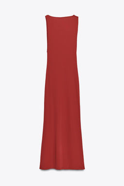 LONG DRAPED DRESS - Zara фото 7