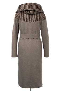 01-10252 Пальто женское демисезонное (пояс) - El podio фото 6