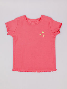CRB wear / CSBG 64032-25-434 Футболка для девочки,малиновый/Ex.Cherubino
