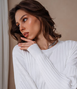 Платье #КТ8734, белый