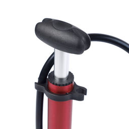 Насос для велосипеда ручной COMIRON STORM, алюминиевый цилиндр стальная складная ножка ручка и основание литой пластик Presta-Schrader, 11 бар /уп 50/ - Галеонтрейд фото 6