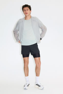 Shorts de running ligeros 2 en 1 con DryMove - H&m фото 2