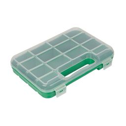 Gamma Коробка для шв. принадл. OM-014 пластик 24.5 x 18 x 4.5 см салатовый