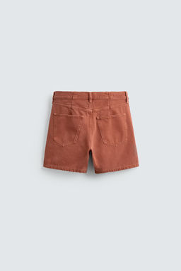 BERMUDA DENIM RELAXED FIT COLOR / Caldero - Zara фото 8
