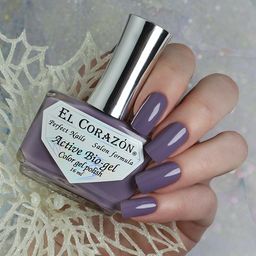 El Corazon 423/ 370 active Bio-gel Cream тёмный сиренево-серый