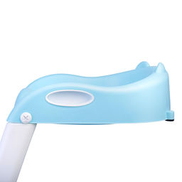 Детская накладка на унитаз со ступенькой (голубой)