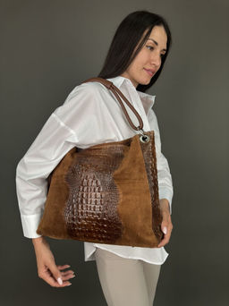 Сумка женская из телячьей кожи - Sefaro фото 12