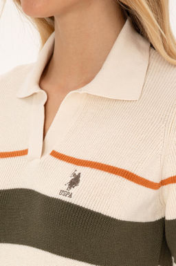 Kad_n Krem Melanj Kazak - U.s. polo assn фото 7