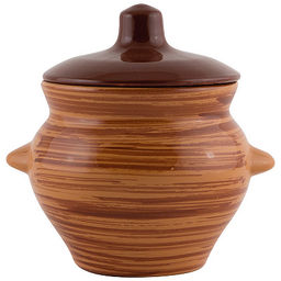 Горшок 0,5 л для жаркого Полосы 006691 - Скрап фото 3