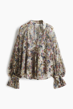 Blusa transparente