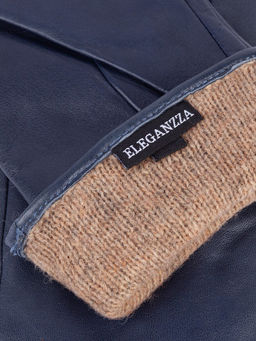 Перчатки женские 100% ш IS851 midnight blue - Eleganzza фото 3