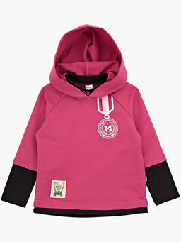Толстовка с капюшоном UD 0337 слива - Mini maxi фото 6
