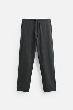 COTTON/LINEN TROUSERS - Zara фото 8