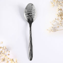 Ложка с гравировкой сувенирная на открытке Мой любимый - Семейные традиции фото 4