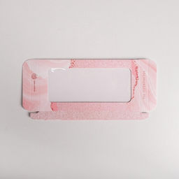 Цена за 5 шт. Коробка для шоколада, кондитерская упаковка, 8 марта, с окном, 17.3?8.8?1.5 см