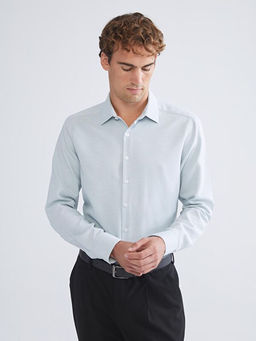 Slim Fit Uzun Kollu Arm?rl? Erkek G?mlek