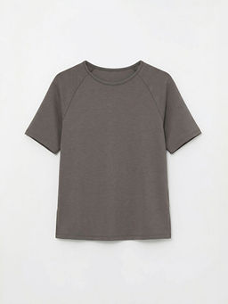 Bisiklet Yaka Soft Touch Kad?n Ti??rt