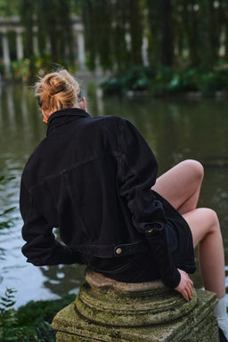 Cazadora denim corta - H&m фото 4