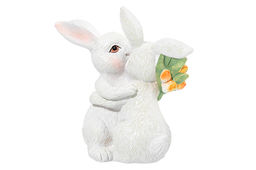 Фигурка декоративная 11*5,5*11,5 см Кролики с тюльпанами - Elan gallery фото 17