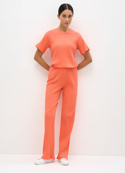 Conso/PT 240496 - coral Комплект женский (брюки, футболка)