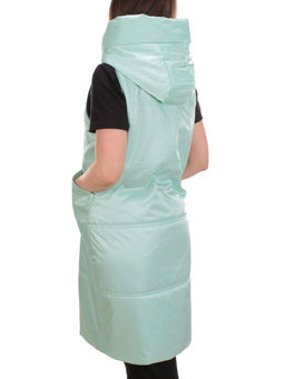 M006 MENTHOL Жилет женский демисезонный (100 гр. синтепон) - Фабричный китай фото 4