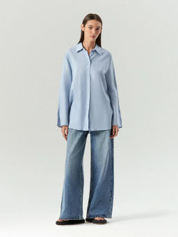 Рубашка из 100% рами, B3020/attica