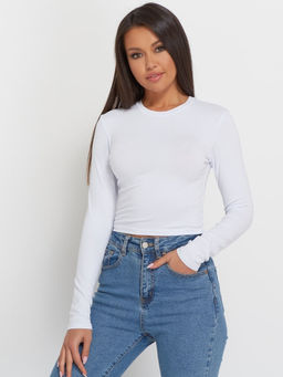 K10729 Лонгслив БЕЛЫЙ