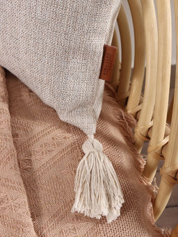 Наволочка декоративная SL Home Пинелли, 4343 см, бело - бежевая - Sima-land home фото 4