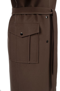 01-11939 Пальто женское демисезонное (пояс) - El podio фото 13