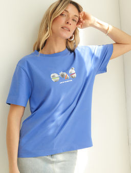 Футболка из премиального хлопка с авторским принтом