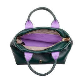 Итальянская миниатюрная женская сумочка DuDu Bags серии Ibiza | зеленый - Dudubags фото 3