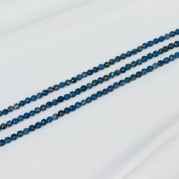 Бусины для украшений из Сапфира (86 бусин) 39 см